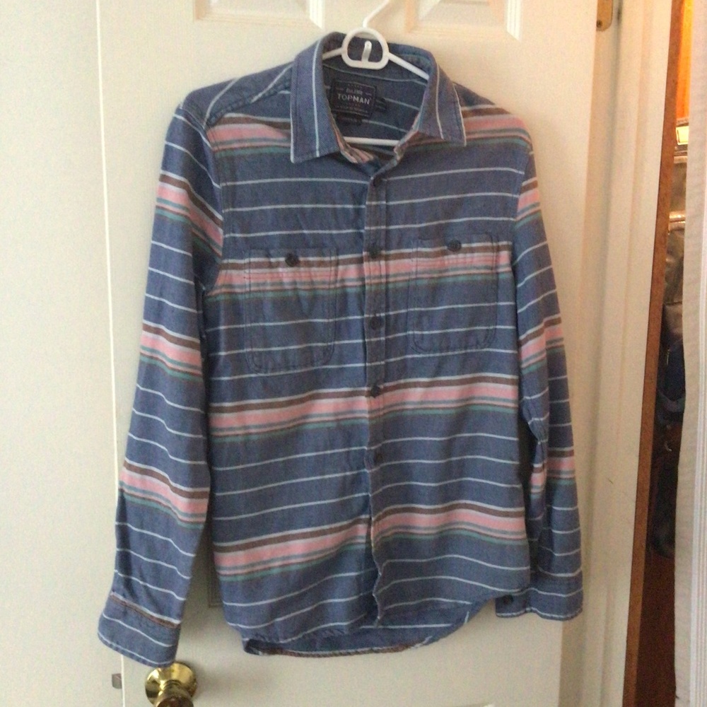 Men’s Topman long sleeve shirt